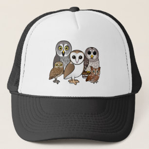 5 Birdorable ugglor Keps