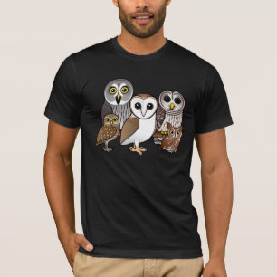 5 Birdorable ugglor Tee