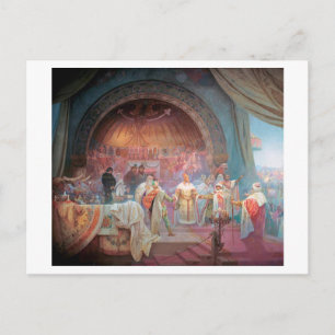 #5, Bohemian Kung Premysl Otakar II, Mucha Vykort