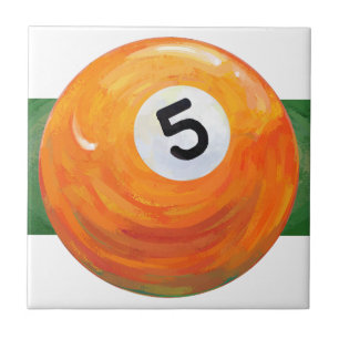 5 BOLL KAKELPLATTA
