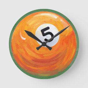 5 BOLL RUND KLOCKA