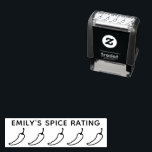 5 Chili Pepper Spice Rating Bok Självfärgande Stämpel<br><div class="desc">5 Chili Pepper Spice Rating Bok självinking frimärke Bok Movie Rating Frimärke,  Bok Review Frimärke,  Reading Star Rating Frimärke</div>