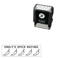 5 Chili Pepper Spice Rating Bok