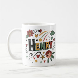 5 Color Henry 1 Kaffemugg