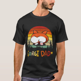 5 Corgi Pappa Corgi T Shirt