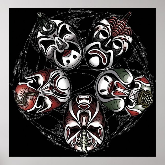 5 Dagliga venomer Poster (Framsidan)