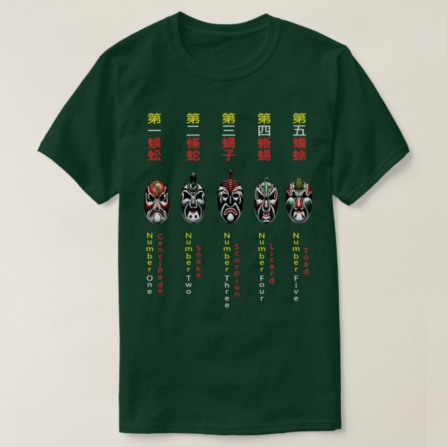 5 Dagliga venomer T Shirt (Design framsida)