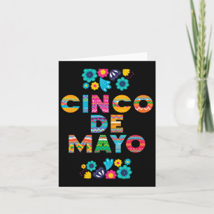 5 De Mayo Cinco De Mayo Hatt Maraca Kort