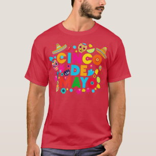 5 De Mayo Cinco De Mayo Sombrero Maraca T Shirt