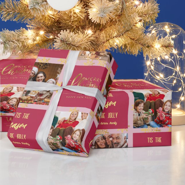 5 ditt Photo God jul. Presentpapper (Helgdagar)