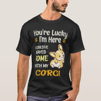 5 Du är Lucky Corgi T Shirt