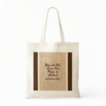 #5 Dubbelcitat Totebag - BuddhaToday V1 - Rose n' 