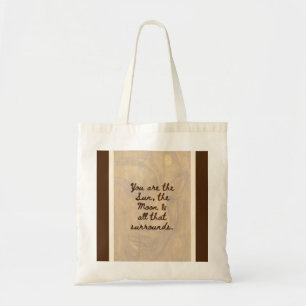 #5 Dubbelcitat Totebag - BuddhaToday V1 - Rose n' Tygkasse