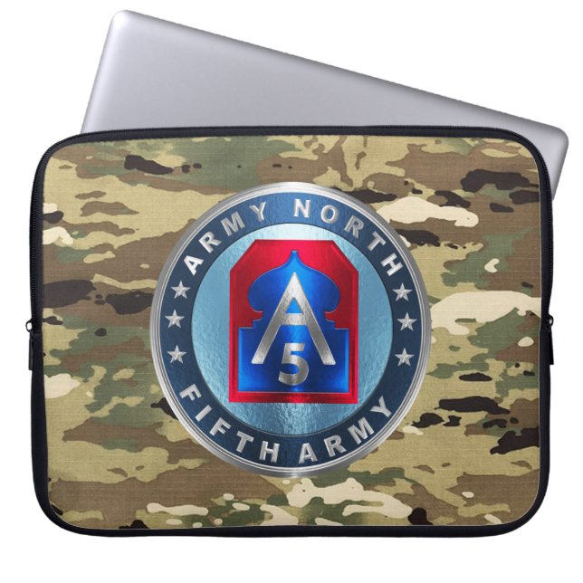 5:e ARMÉN NORD  Laptop Fodral (Framsidan)