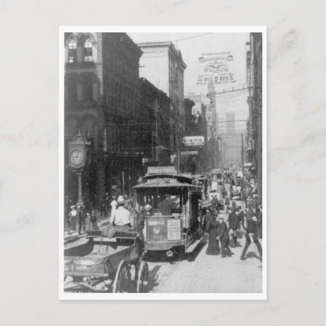 5:e Ave, Pittsburgh Vykort (Framsida)