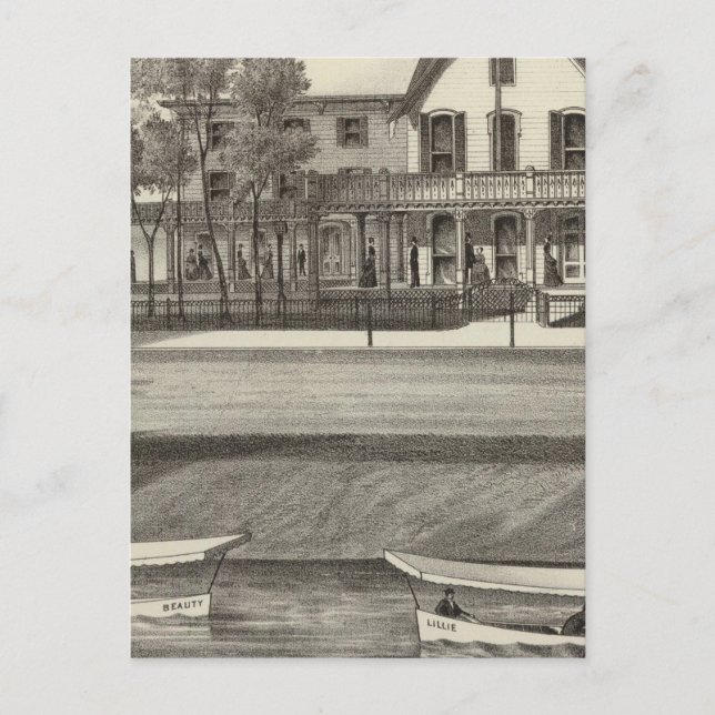 5:e Avenue House, Ocean Beach, NJ Vykort (Framsida)