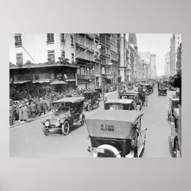 5:e Avenue Påsk, 1910 Poster (Framsidan)