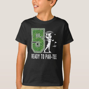 5:e födelsedag - Golf Player 5-åring T Shirt
