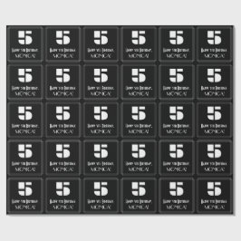 5:e födelsedagen: Art Deco Inspired Titta "5" & Na Presentpapper