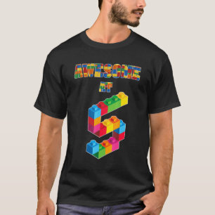5:e födelsedagen Fantastisk vid 5 års gammal block T Shirt