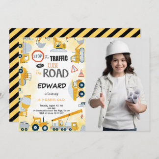 5:e födelsedagsjouppmanbjudan till bildobjekt inbjudningar