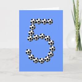 5:e födelsedagskortet kort