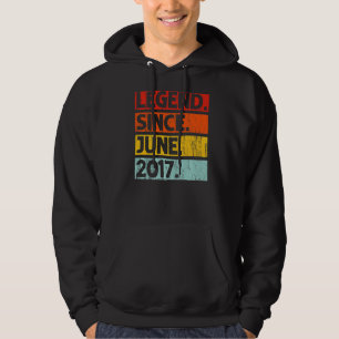 5:e födelsedagslätten sedan juni 2017 5 år gammal hoodie