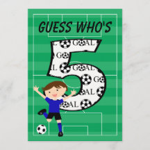 5:e födelsedagsmålet Blå och svart fotboll v2