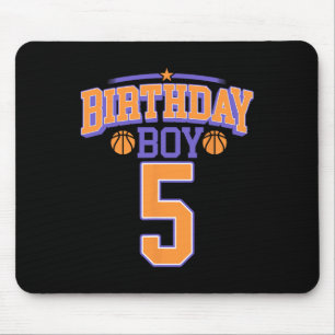 5:e födelsedagspojken Basketball Älskare, 5 år gam Musmatta