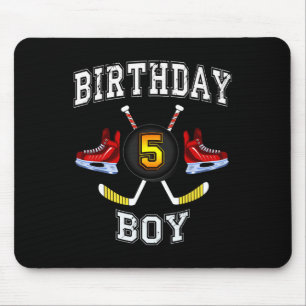 5:e födelsedagspojken - Ice Hockey 5-årig pojke Musmatta