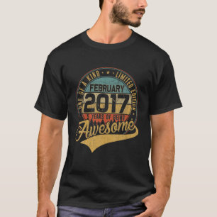 5:e födelsedagspressen i februari 2017, 5:e året g t shirt