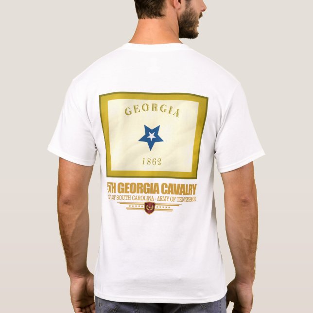 5:e Georgien Cavalry Tröja (Baksida)