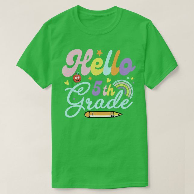 5:e Klass 3 T Shirt (Design framsida)