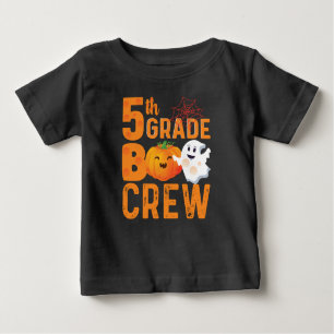 5:e Klass Boo Crew Halloween Cute Pumpkin T Shirt