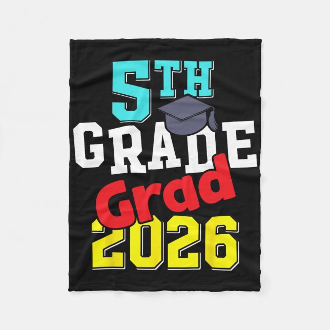 5:e klass examen 2026 Grundskoleexamen Fleecefilt (Framsidan)