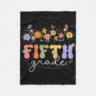 5:e klass lärare Wildflower Ck till skolan Fl Fleecefilt