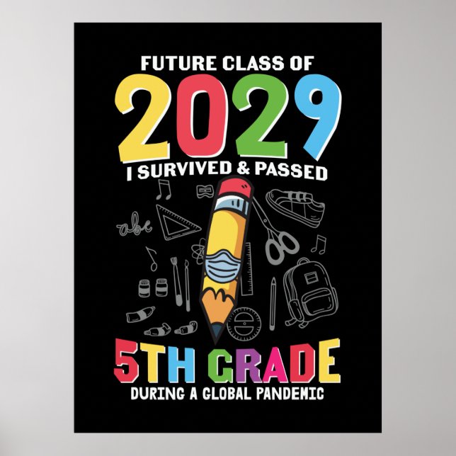 5:e Klass-läraren, 5:e Klass under hela världen Poster (Framsidan)