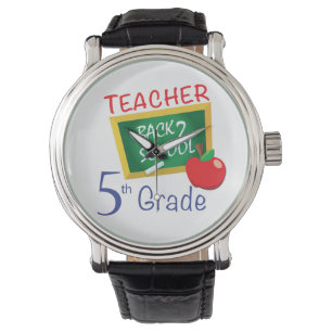 5:e Klass-läraren Armbandsur