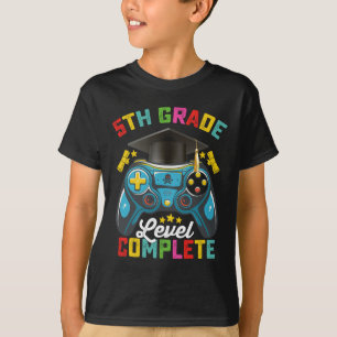 5:e klass nivå komplett examen spelande spelare t shirt
