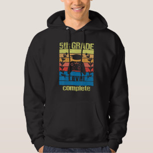 5:e klass nivå komplett Retro Examen Video Ga Hoodie