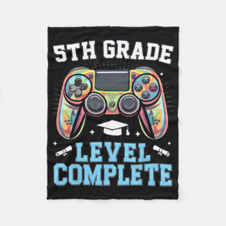 5:e klass nivå komplett sista skoldagen Gamer  Fleecefilt
