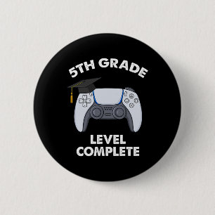 5:e Klass-nivån - färdigt Studenten Gamer Boys Sch Knapp