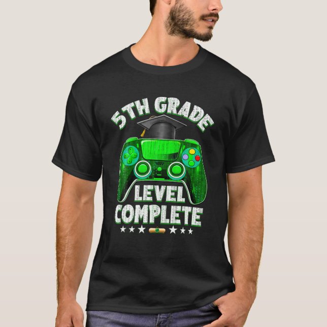 5:e Klass-nivån fullständig 5:e graderingen Studen T Shirt (Framsida)