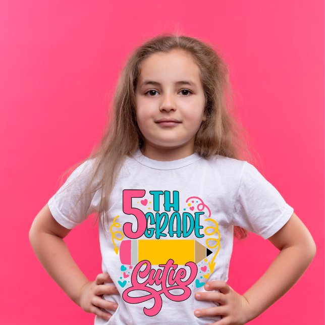 5:e klass sötnos tillbaka till skolan t shirt (Skapare uppladdad)