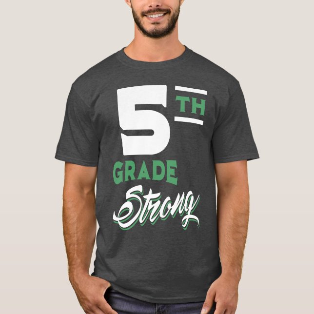 5:e Klass Strong T Shirt (Framsida)