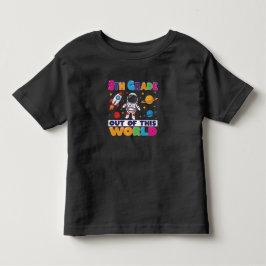 5:e Klass-Student-lärarområdet Astronaut Space T Shirt