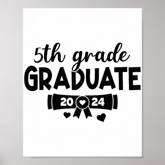 5:e Klass-Student, skolchefens sista dag 2024 Poster (Framsidan)