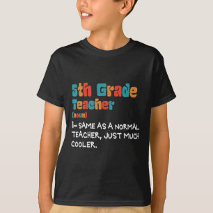5:e klass Undervisa tillbaka till skolan 5:e klass T Shirt
