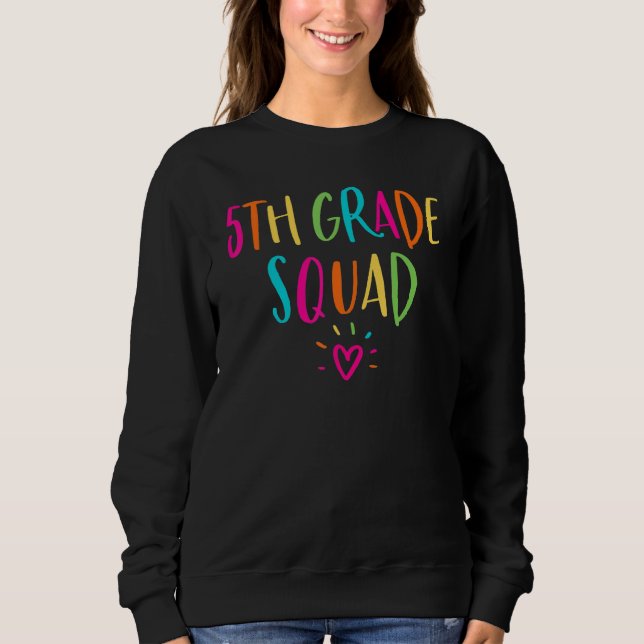 5:e klassens gäng crew elev & lärare bak  t shirt (Framsida)