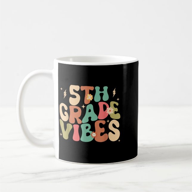5:e klassens vibbar Groovy tillbaka till skolan Kaffemugg (Vänster)